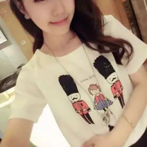 캐주얼 여자 반팔 티셔츠 라운드넥 여성 여름 반팔티 여자 여성 셔츠 여름 반팔티