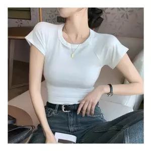 여성여름티셔츠 여성티블라우스 여자 라운드넥 여자여름티셔츠 라운드티셔츠
