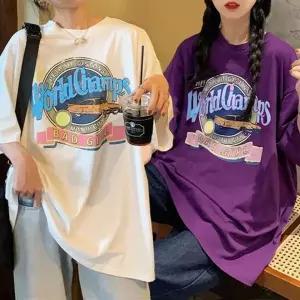 ( )레터링 여성반팔 여성여름반팔티 루즈핏반팔티 여름 여성박스티 여성반팔티