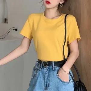 여성기본반팔티 여름 여성무지반팔티 여자여름반팔티 코디 여행