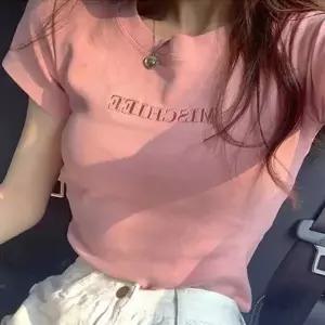 여름티여성면반팔티 여자반팔티여자티셔츠 여름옷여성면티셔츠