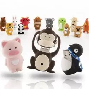 동물 플래시 16기가 메모리 실리콘 귀여운 usb 휴대용