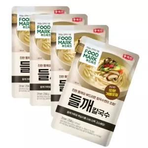 풍국면 고소한 들깨 칼국수 간편 밀키트 홈쿡 루틴 2인분 294g 4개 묶음