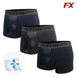 피트엑스 남성팬티 흡습속건 컨버터블 음낭분리형 드로즈팬티 3종세트