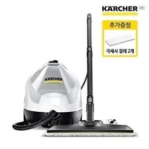 [카처][극세사걸레 2개 추가증정] 카처 SC4 EasyFix 스팀청소기 고압스팀 빈대퇴치 완벽살균 매트리스 유