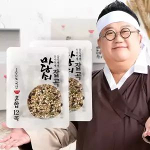 마당쇠 잡곡 장수12곡 찰 보리쌀 현미 혼합12곡 1세트 50팩