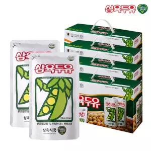 삼육두유 오리지널 두유 파우치 190ml 80팩 (20팩x4)