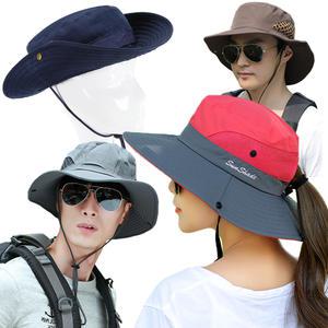 등산모자 벙거지 사파리 정글 모자 낚시 여름 썬캡 아웃도어 캠핑 여성 남성 사계절 자외선차단 햇빛가리개