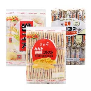 쌀과자 3종세트(오리지널쌀+고소한쌀+율무보리)
