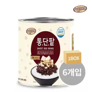 [동서]리치스 통단팥 3kg x6캔 (팥빙수, 빙수용)