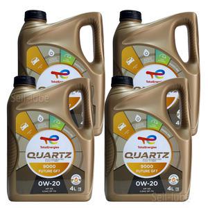 토탈 쿼츠 9000 퓨처 GF7 0W20 4L x 4개 1박스 가솔린 LPG 전용 100% 합성 엔진오일 (SQ 업그레이드 신제품)
