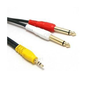 MACK HA05 ST3.5-2모노5.5 3m 앰프 오디오 음향케이블 스테레오 TS PC 반주기 믹서기 연결선