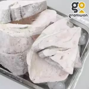 메로 머리 슬라이스 1kg 원양산 스테이크 구이