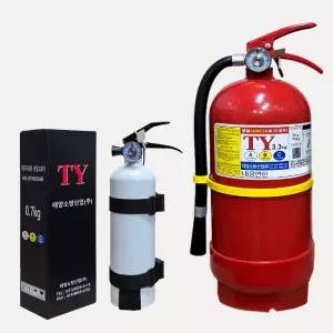 태양 ABC 분말소화기 3.3kg 국가검정품 KC인증 수입산 가정용 산업용 업소용 APT 오피스텔