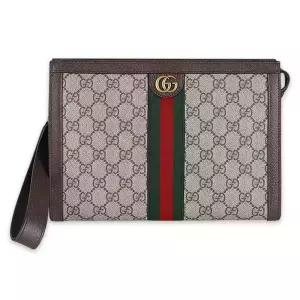 디몬트 구찌 여성 오피디아 GG 스트랩 클러치(베이지) 760243 96IWT 8745