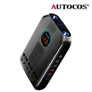 오토코스 12V 24V 겸용 220V 변환 차량용 300W 순수정현파 인버터 초고속충전기 N1-T