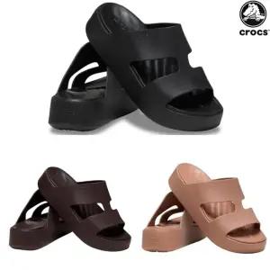 겟어웨이 플랫폼 H 스트랩 샌들 여성 키높이 통굽 슬리퍼 209409-001 블랙 209409