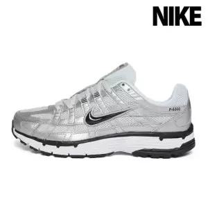 나이키 남성 여성 우먼스 P-6000 운동화 메탈릭실버 FD9876-101