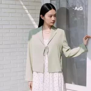 더엣지 [최초가 69 900원] 썸머 링클프리 크롭 자켓