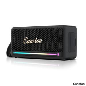 캔스톤 휴대용 캠핑 포터블 미니 여행 RGB 방수 무선 블루투스 스피커 M77BT 블랙