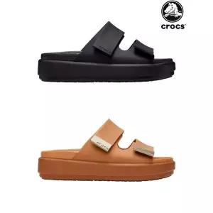 [하프클럽/] 브루클린 럭스 샌들 / 슬리퍼 사무실 실내화 209586 블랙 탄 브라