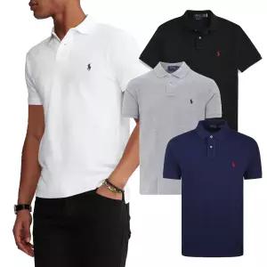 폴로랄프로렌 포니 로고 커스텀 슬림핏 카라 티셔츠 (4종1택)