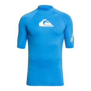 퀵실버 남성 스탠다드 역대급 반팔 래쉬가드 UPF 50 선 프로텍션 서핑 셔츠