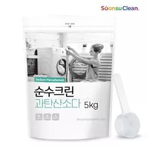 순수크린 과탄산소다 파우치 5kg + 스푼