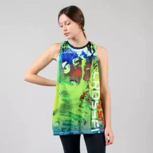 여성 커버업 요가나시 필라테스복 상의 하이퍼쿨 빅사이즈 루즈핏 박스나시 체형커버