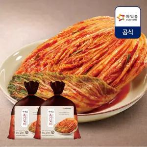 [내일도착] 아워홈 포기김치 900g x 2개