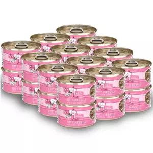 웨루바 캣츠 인더키친 고양이캔 주식캔 습식사료 키티건와일드 90g 24개