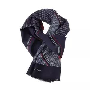 [롯데백화점]에스티듀퐁 실크 기하학 양면 롱 넥스카프 (TE5FM63KS301TRD)