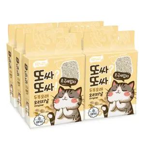 태비 또또 두부모래 초극세입자 오리지날 7L x 6개