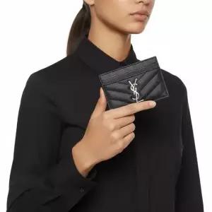 생로랑 마틀라세 지갑 은장 423291 BOW02 1000 배송