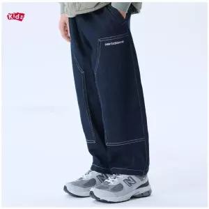 [롯데백화점]뉴발란스 WE GROW TOGETHER_더블니 세미배기 데님 팬츠