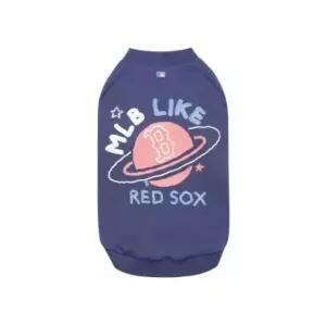 강아지옷 JQT 7APEM0314-43NYL PET  LIKE PLANET 맨투맨 B L.Navy