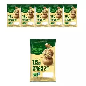 CJ 비비고 닭가슴살 만두 168g, 6개