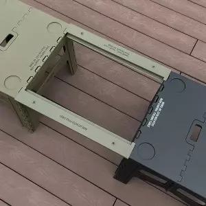 [하이그라운즈]KEEP 원액션 1초 원터치 접이식 폴딩 테이블 다이소 호환 브릿지 IGT 커넥터 세트