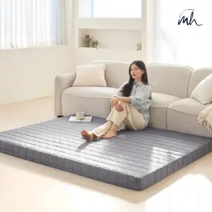 몽스홈 국내생산 평판 탄탄한 매트리스 자취 토퍼 원룸 침대 바닥 허리좋은 수면매트 6cm MS