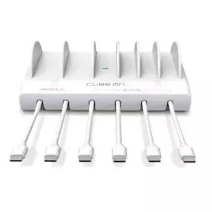 큐브온 초고속 PD 6포트 멀티 고속 충전기 JI-615 여러대충전기