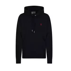 아미 AMI 하트 로고 후드티