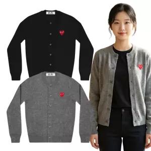 (국내발송) 꼼데가르송 울 라운드넥 가디건_여성용 (AZ-N007-051)