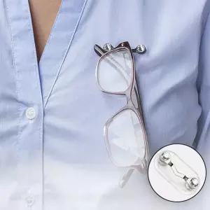 마그네틱 안경걸이 브로치 옷핀 선글라스클립 홀더 집게핀 옷핀 안경걸이