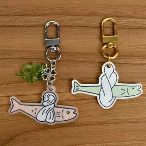 액막이 명태 키링 북어 차량용 액땜 장식품 집들이 선물 행운 부적 차키 열쇠 가방 고리