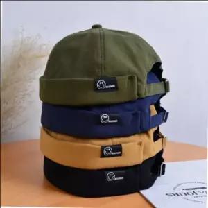 골무모자 스마일 디테일 구성 와치캡 남성여름모자 남자여름모자 여성여름모자