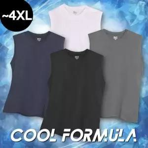 [시선집중-담을수록 혜택 UP] macci(마찌) 여름 무지 망사 나시 기능성 냉감 쿨링 티셔츠 야외 스포츠 작업복