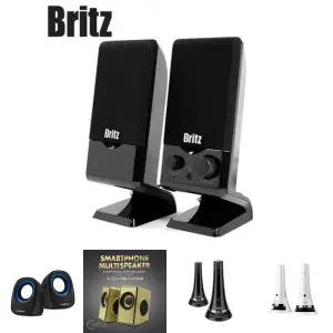 BRITZ)스피커(BR-COUPE)/PC스피커/USB스피커/노트북/스피커/유선/컴퓨터/음향기기/컴퓨터용/PC용