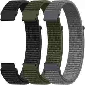 DaQin 22mm 20mm 18mm 퀵 릴리즈 시계 밴드 Garmin Venu 3 2/Forerunner 255 265 955/Vivoactive 5 6 4