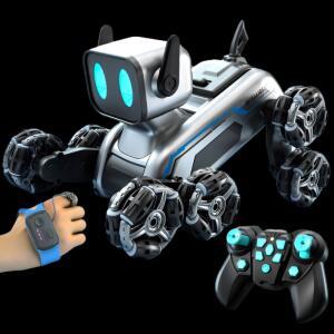 8륜 로봇강아지 RC카 제스처 스마트 원격제어 세트 배터리1개 Rc 조명 개척자 컨트롤러