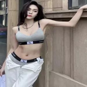 캘빈클라인 언더웨어CK 여성 브라렛+팬티 세트 QF7218+QF7222